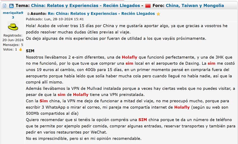 Holafly opiniones LosViajeros