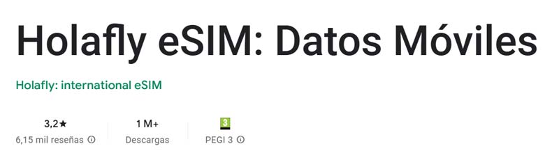 Holafly Opiniones Google Play