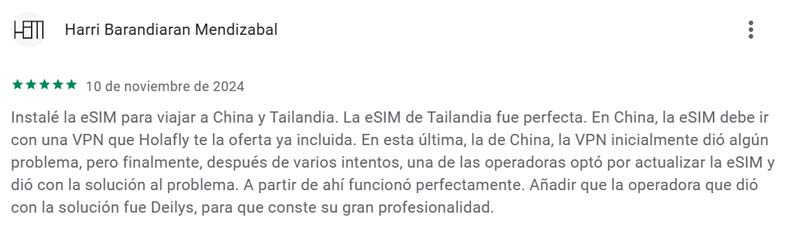 Holafly Opiniones Google Play