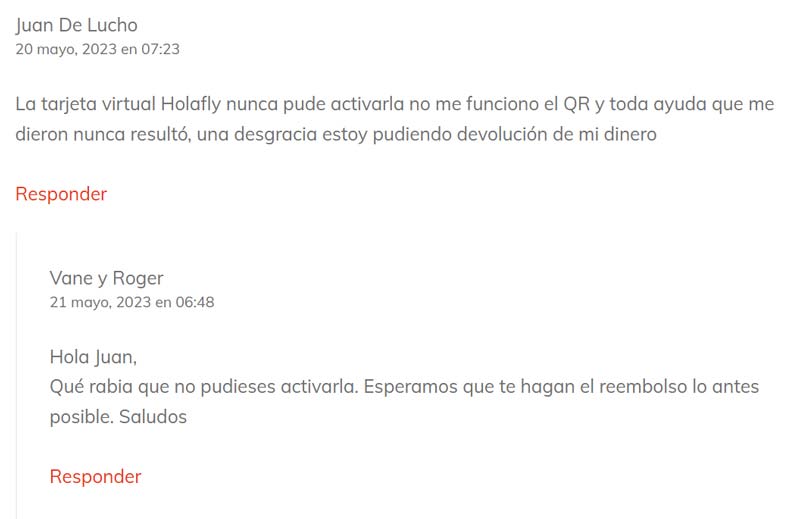 Opiniones Holafly en Viajeros Callejeros