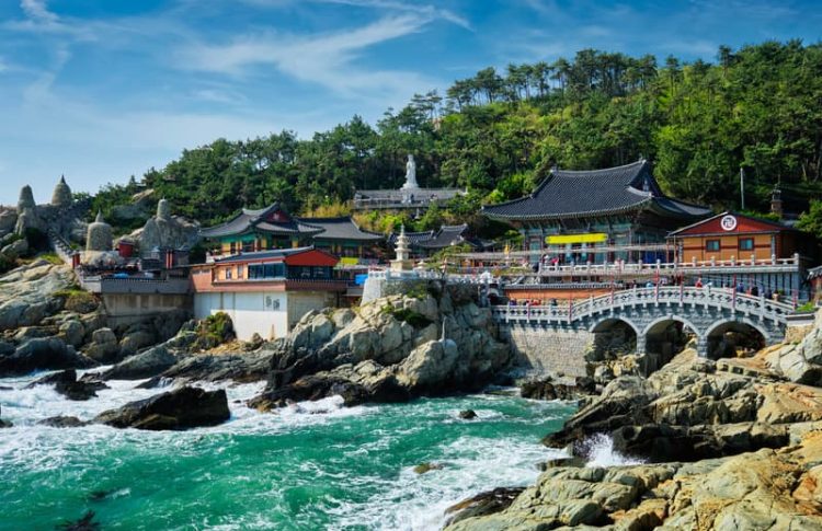 Haedong Yonggungsa en Busan en la ruta Corea del Sur