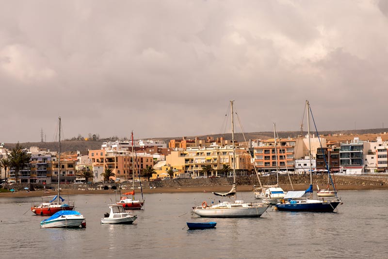 Playa de Arguineguin en Gran Canaria