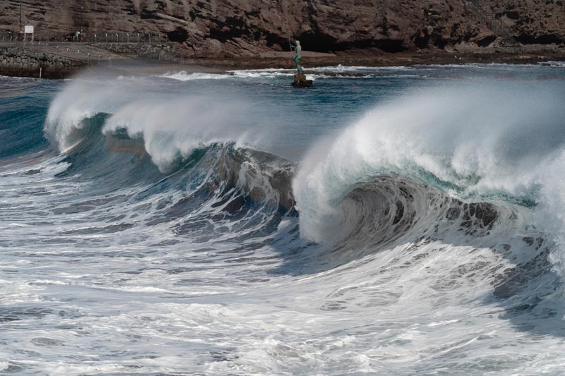 Playa de Melenara en Gran Canaria