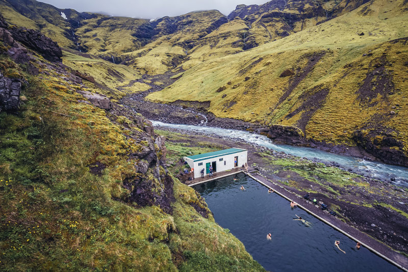 Seljavallalaug, aguas termales Islandia gratis