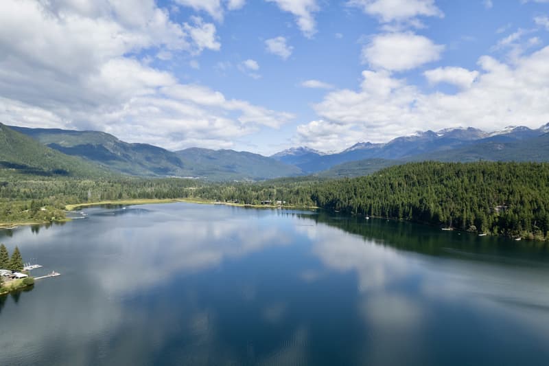 Alta Lake, uno de los lugares que ver en Whistler