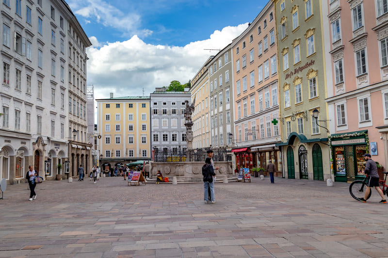 Alter Markt salzburgo austria