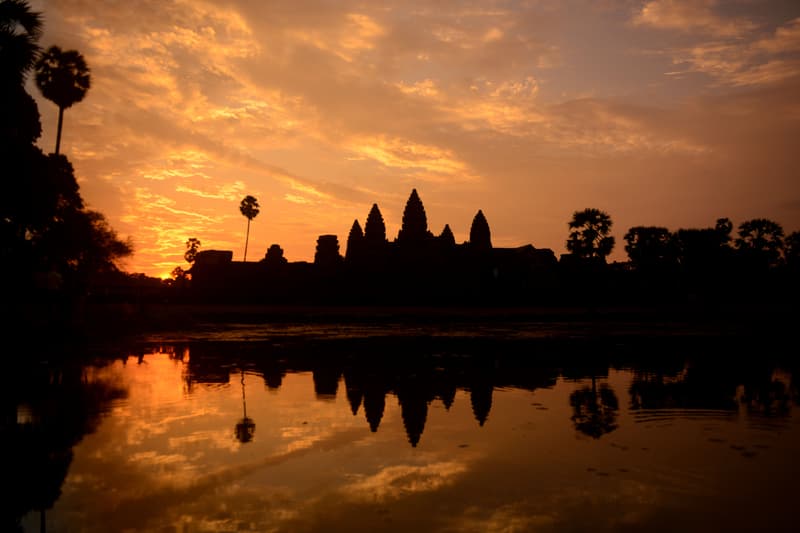 Amanecer en Angkor Wat