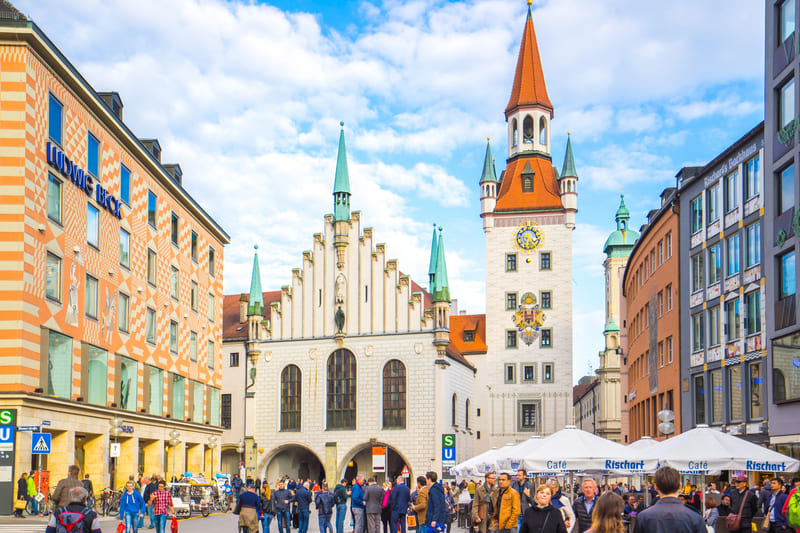 antiguo ayuntamiento que visitar en munich