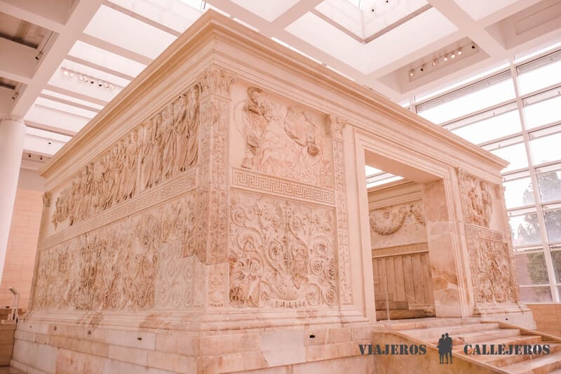 ara pacis que visitar en roma