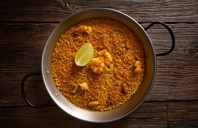 Arroz del senyoret en los restaurantes donde comer en Calpe