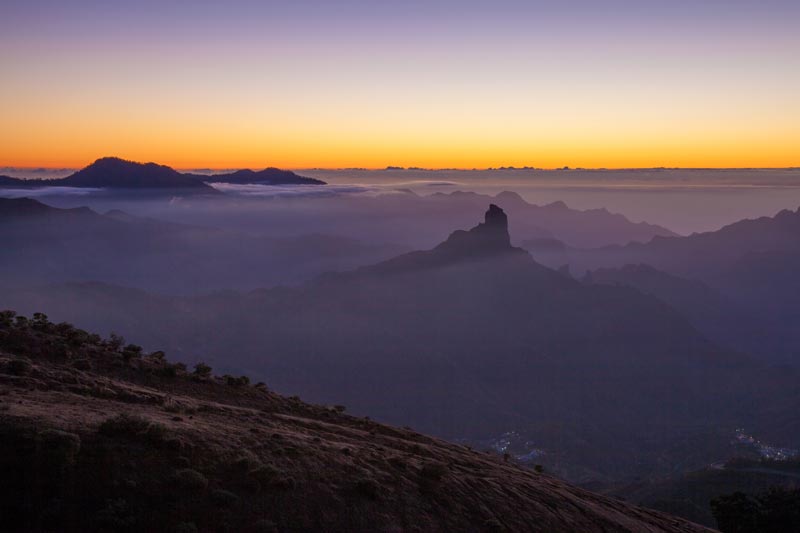 Atardecer, consejos para viajar a Gran Canaria