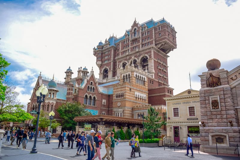 Atracción Torre del Terror en DisneySea Tokyo