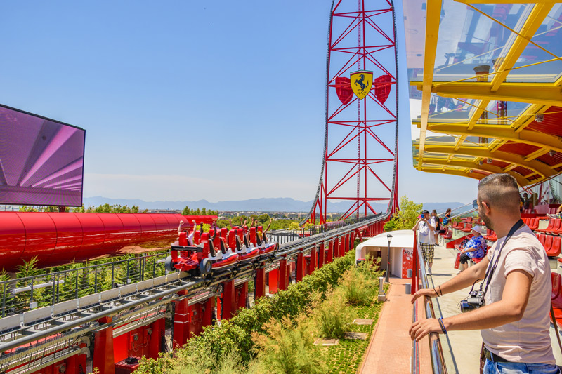 Red Force Ferrari Land Port Aventura