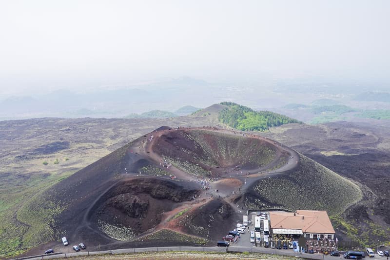 volcán Etna en Sicilia