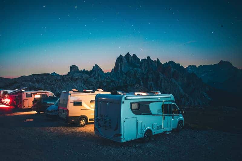 Autocaravana para viajar a los Dolomitas