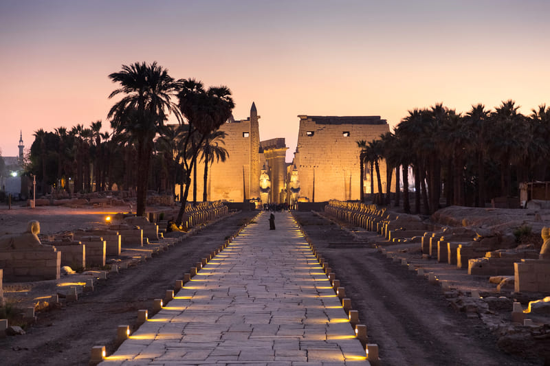 avenida esfinges luxor
