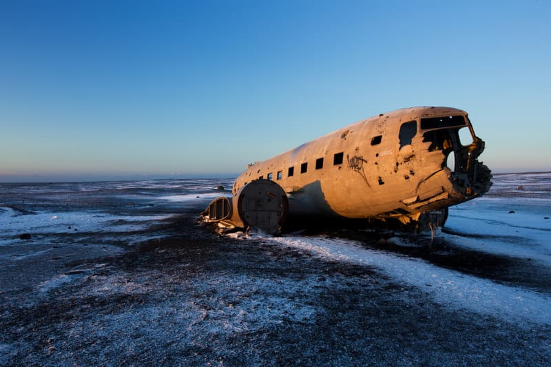 Avión abandonado en Sólheimasandur