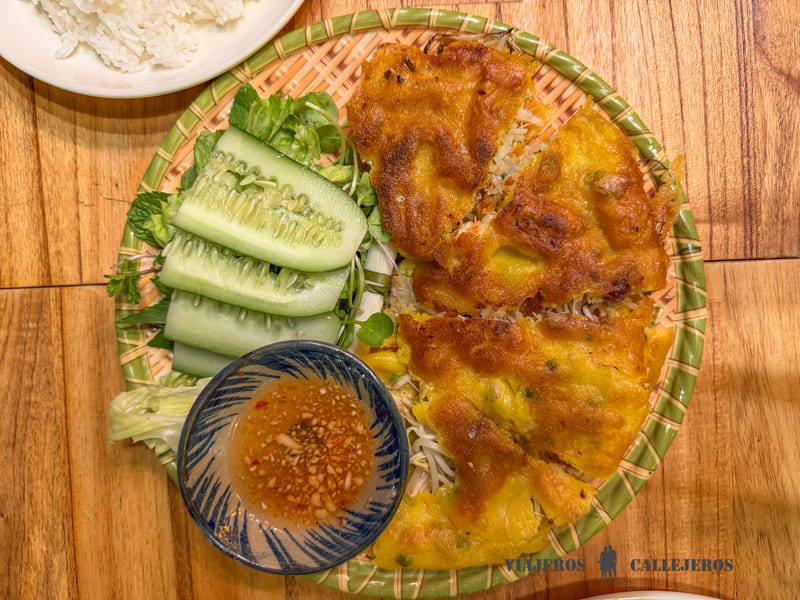 bánh xèo en ló restaurantes de Hoi An
