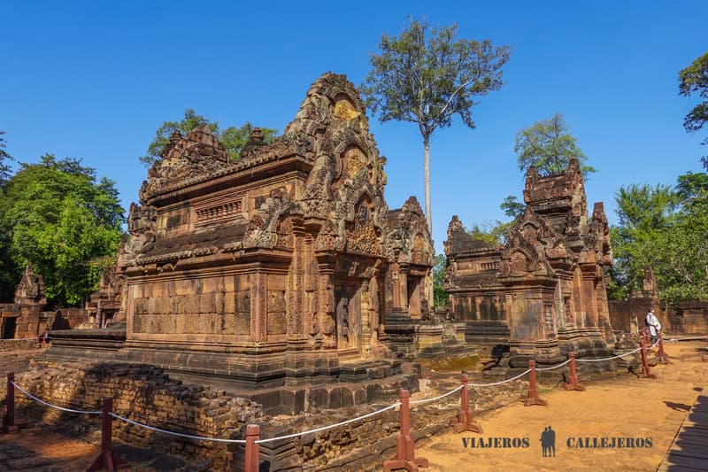 Banteay Srei uno de los templos de Angkor en Camboya