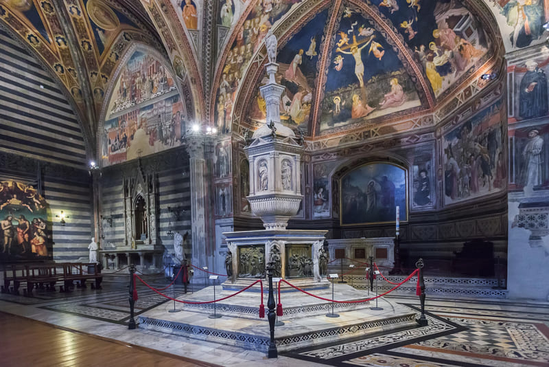 baptisterio de san giovanni siena