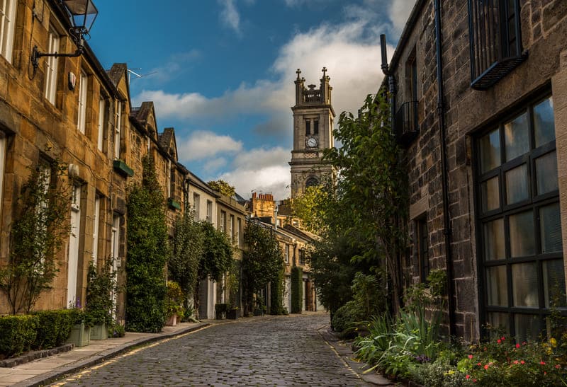 barrio stockbridge edimburgo