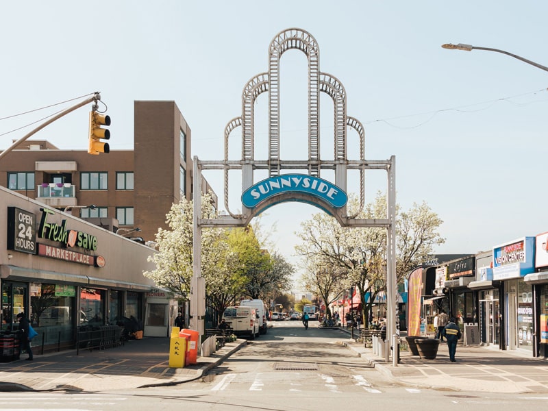 Sunnyside Queens barrios Nueva York