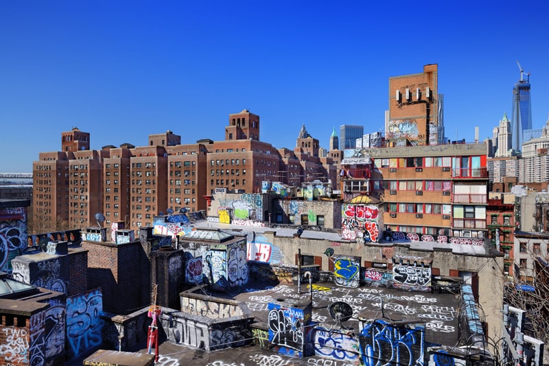 Paisajes del Lower East Side