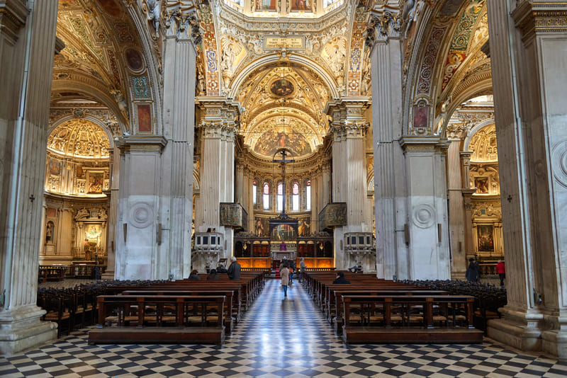 basilica santa maria mayor bergamo