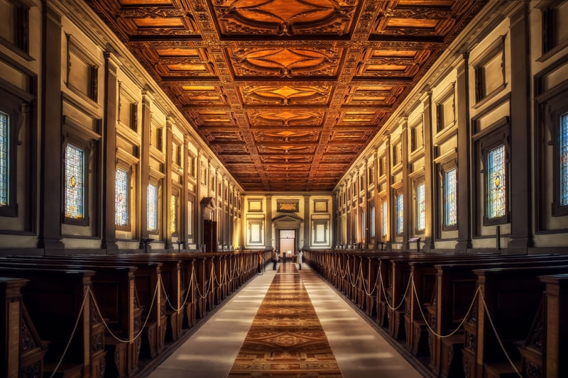 biblioteca mediceo laurenziana florencia