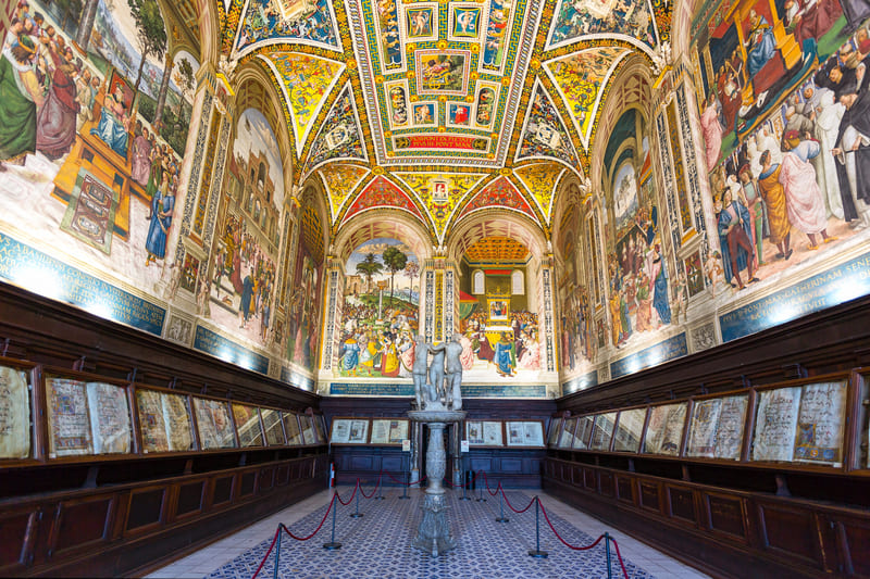 biblioteca piccolomini siena