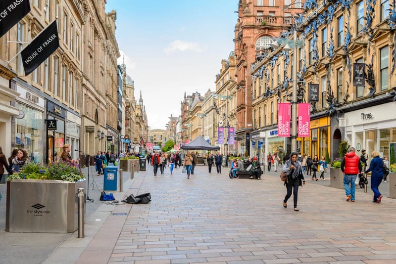 buchanan street que visitar en glasgow
