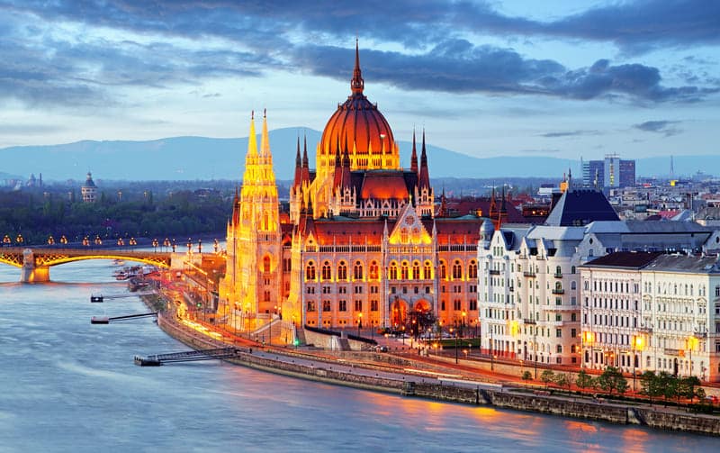 Budapest al atardecer
