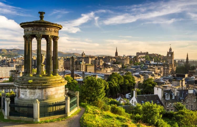 calton hill edimburgo