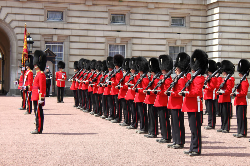 cambio guardia londres