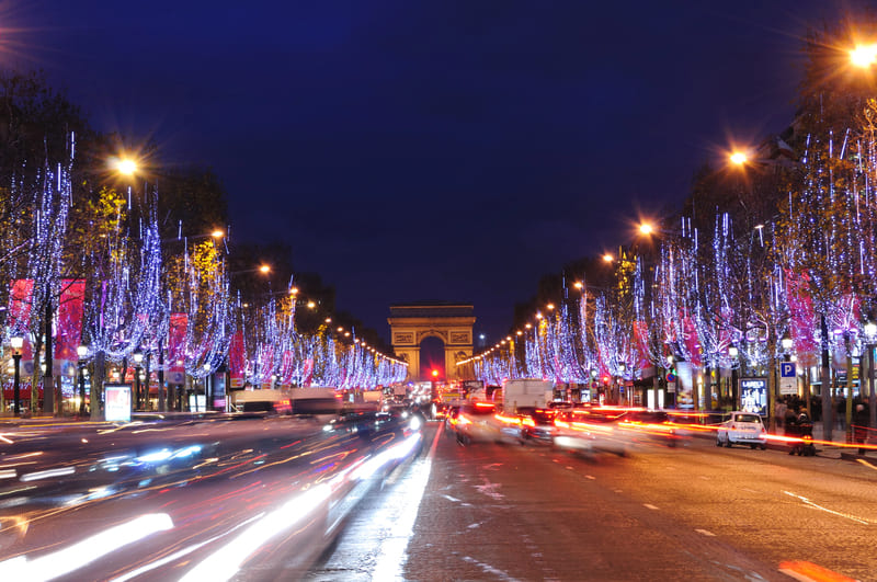 campos eliseos navidad paris