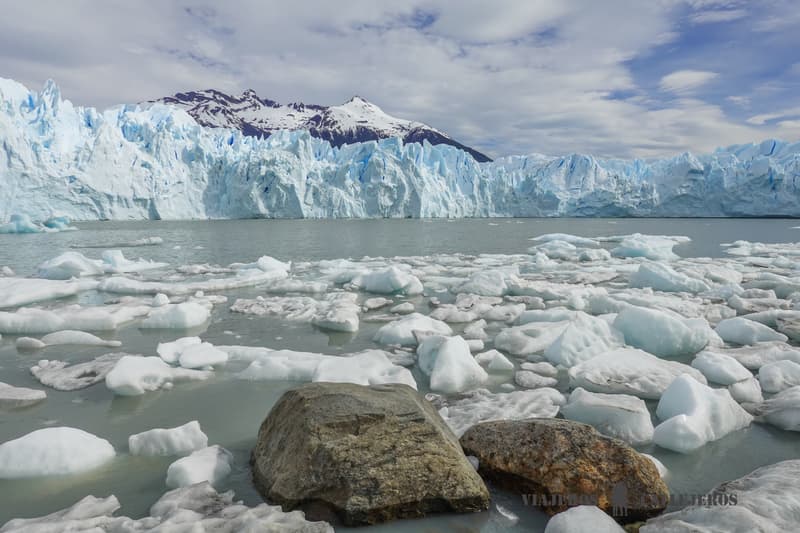 Cara sur del Glaciar Perito Moreno desde la zona del trekking