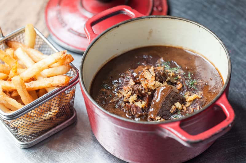 carbonade flamande en la guía de Gante