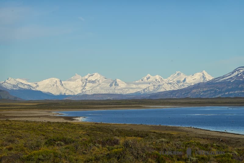 Carretera de acceso al glaciar
