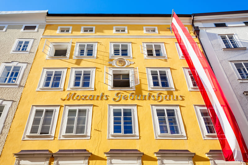 Casa Natal de Mozart que visitar en Salzburgo