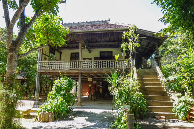 casa tradicional jemer que ver en Battambang
