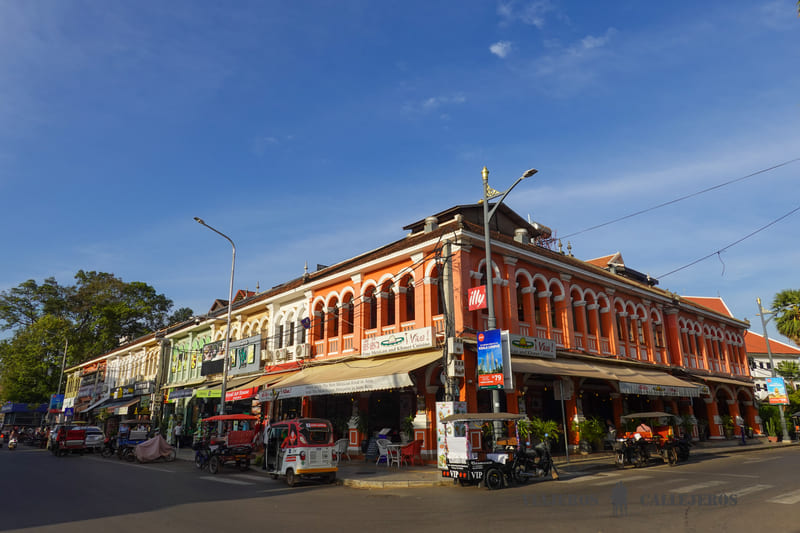 casas coloniales siem reap camboya