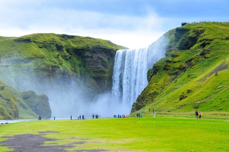 Skógafoss mejores cascadas de Islandia