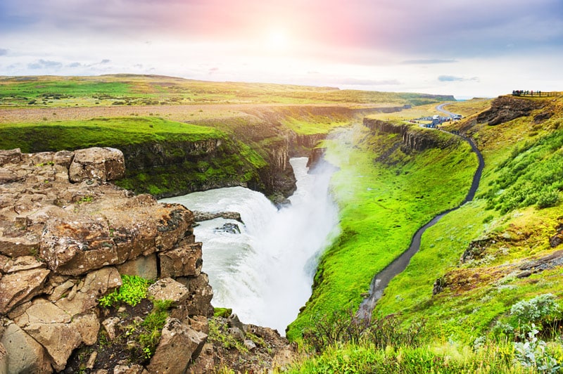 Gullfoss cascada Islandia