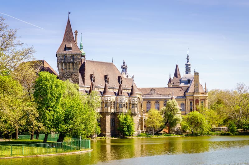 Castillo de Vájdahunyad en la ruta por Budapest en 3 días