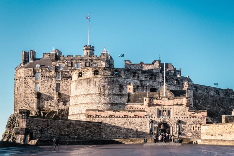 castillo de edimburgo en dos días