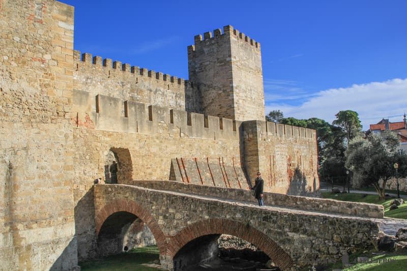 Castillo de San Jorge en el Lisboa en 3 días