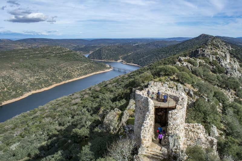 Castillo un lugar para visitar Parque Nacional de Monfragüe