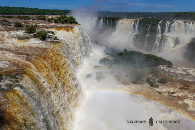 Cataratas de Iguazú en la ruta por Argentina