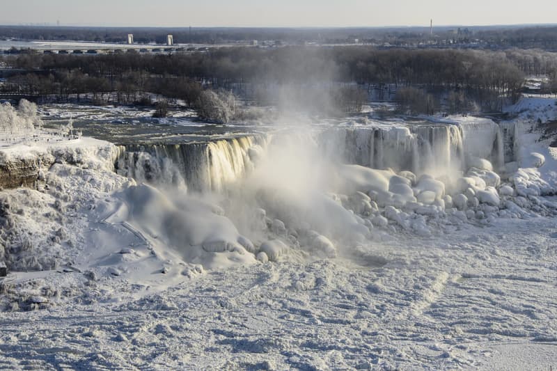 Visitar las cataratas del Niágara en invierno