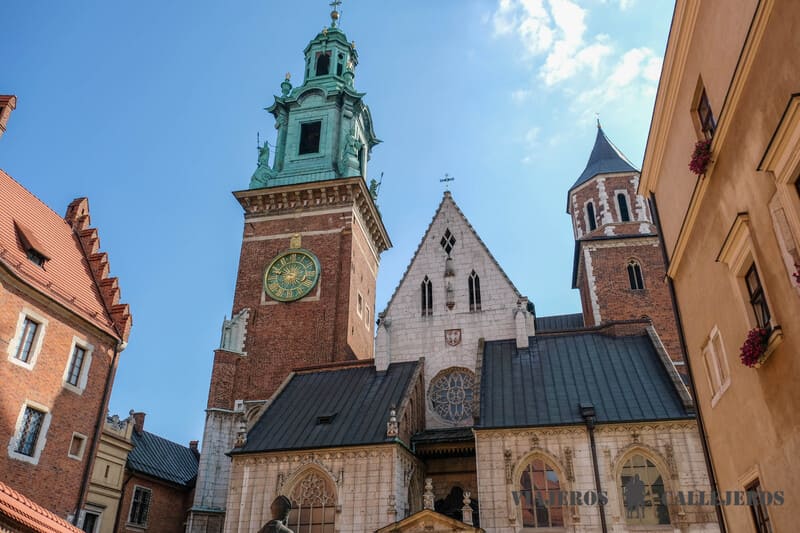 catedral cracovia en un día